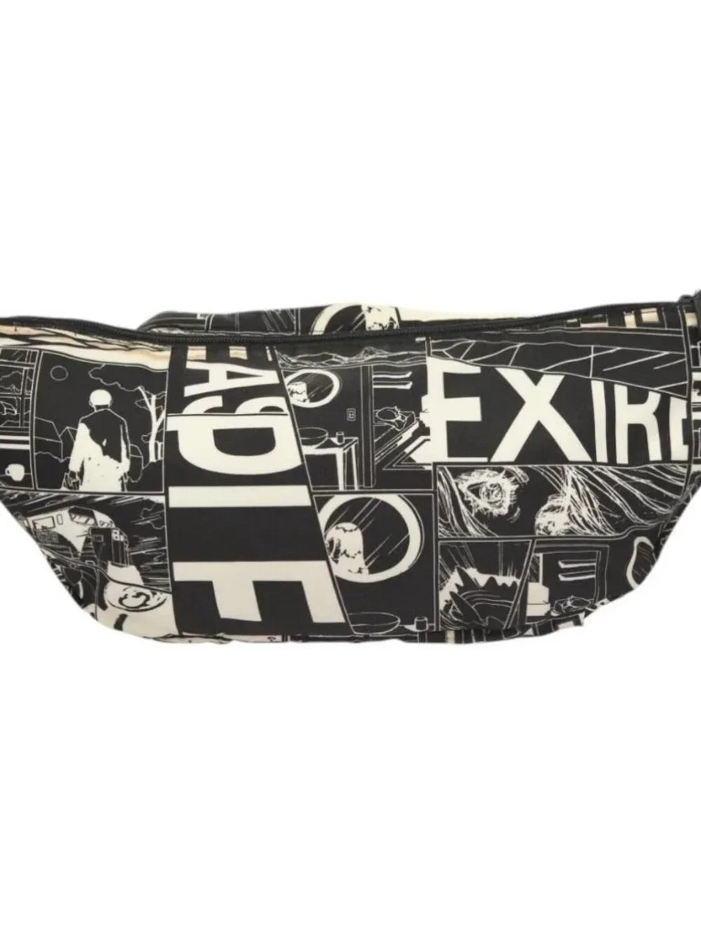 PRADA Shoulder Bag Nylon Black Silver Auth 125913 - Picture 2 of 16